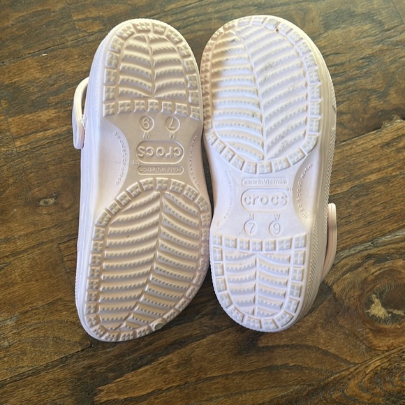 CROCS faux fur lined slip on pink - Picture 2 of 4